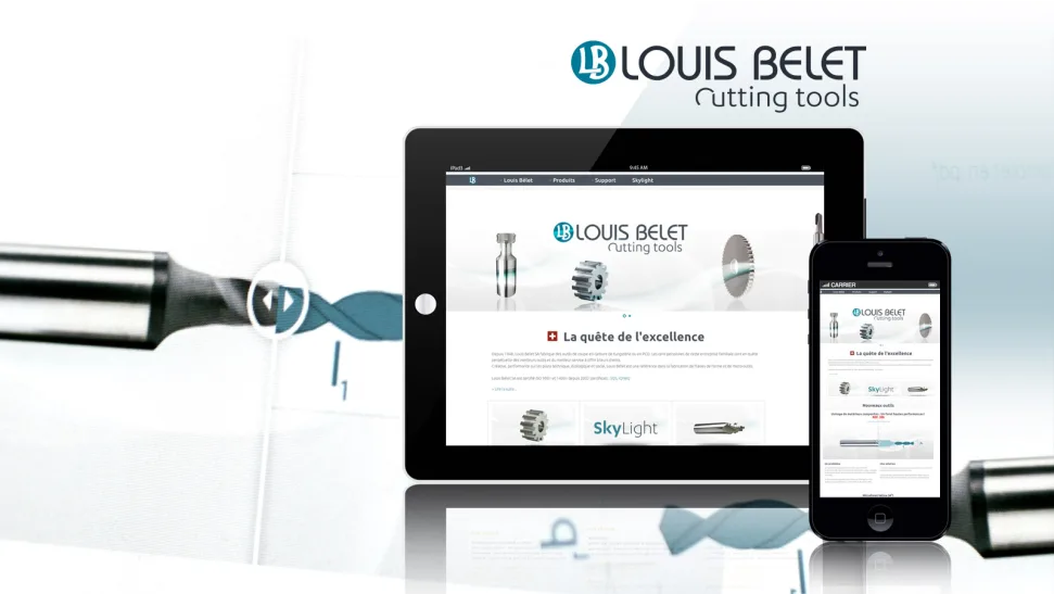 Site internet Louis Belet SA